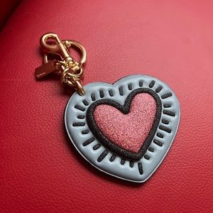 Coach Keith Haring Heart Charm
